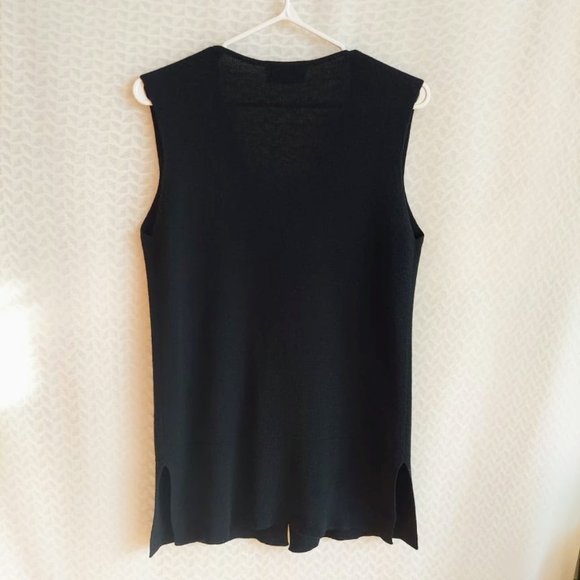 Diana Gallesi black sleeveless vest - Picture 13 of 16